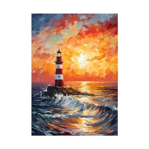 Peinture d'art mural grand format 80x120cm pour habiller un mur vide sans percer