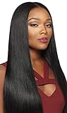 Outre Remy Human Hair Weave Velvet Brazilian Yaki (14', T1B/33)