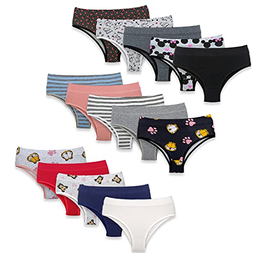 Kit 15 Calcinhas Conforto Algodão Lingerie