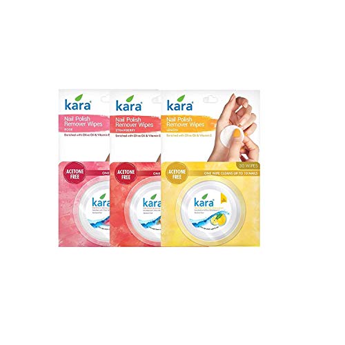 Kara Nail Care Kit – Lemon, Rose and Strawberry (Pack of 3)