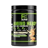 FXSUPPS Amino Hero Diced Pineapple Flavor(25 Servings)|Post-Workout Recovery Drink for Men and Women|Energy Powder Mix with BCAA, EAA, and Electrolytes|Promotes Endurance and Healthy Muscles - 1 Pack