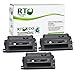 Renewable Toner Compatible Toner Cartridge Replacement for HP 90A CE390A Laserjet Enterprise M601 M602 M603 M4555 (Black, 3-Pack)