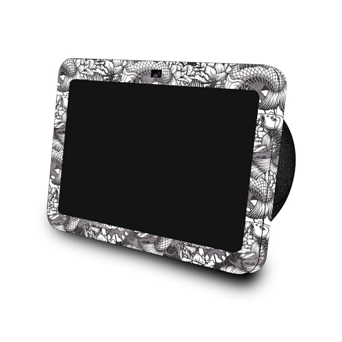 Image of Glossy Glitter Skin Compatible with Amazon Echo Show 8 (3rd Gen, 2023) - Angry Koi - Premium 3M Vinyl Protective Wrap Decal Cover - Easy to Apply, Crafted in The USA by MightySkins