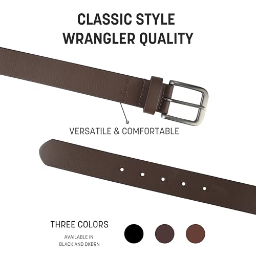 Wrangler Full-Grain Leather Belt
