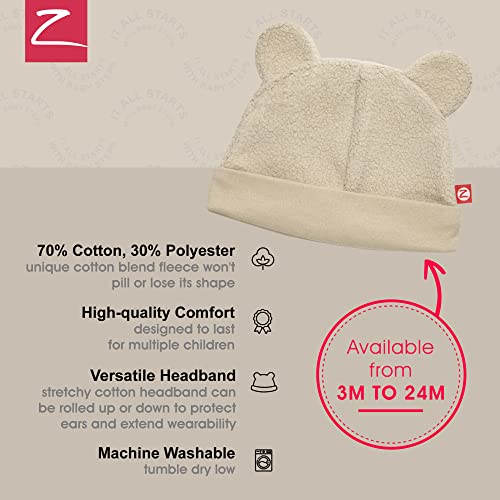 Zutano Unisex Baby Fleece Hat, Winter Baby Hat for Boys and Girls, Cold-Weather Baby Gear, Infant Cap3
