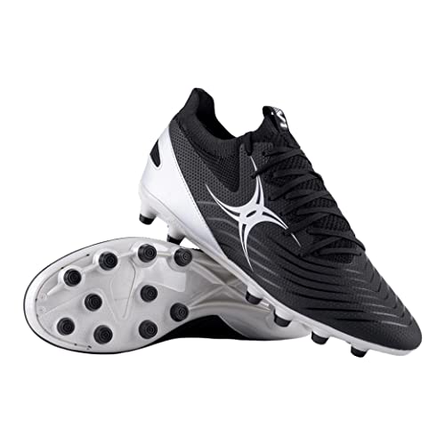 Gilbert Quantum Pace Pro MSX Rugby Boot Black 10