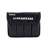 MATERIAL DE TELA DE VIDRIO: Hecho de un tejido de alta calidad con una fuerte tensión, hace que este protector de batería lipo sea más duradero y ecológico.