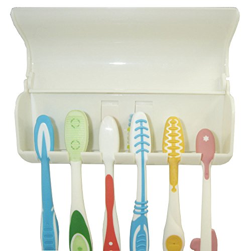 Eslite Toothbrush Holder with Cover (Ivory White) by Eslite - Image 2