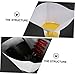 PLAFOPE 100pcs Car Paint Filtration Paper Funnel Nylon Mesh Strainers Easy to Use for Industrial Construction