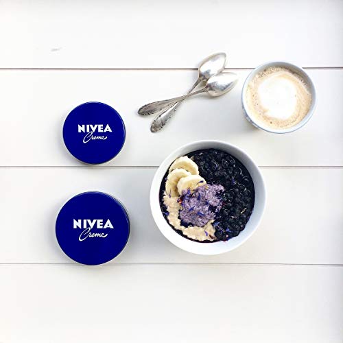 NIVEA Creme (200ml), Moisturizing Cream Provides Intensive Protective Care for Soft and Supple Skin, Ideal for Daily Use as a Face, Hand, or Body Cream (Pack Of 3)