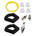 Price comparison product image HURI Air Filter Fuel Filter Spark Plug Fuel Line Primer Bulb For GX22 GX25 GX31 GX35 HLT422 ULT425 UMK431 UMK435 HHB25 HHH25 HHT31S HHT35S WX10 FG110 Replace 17672-Z0H 003