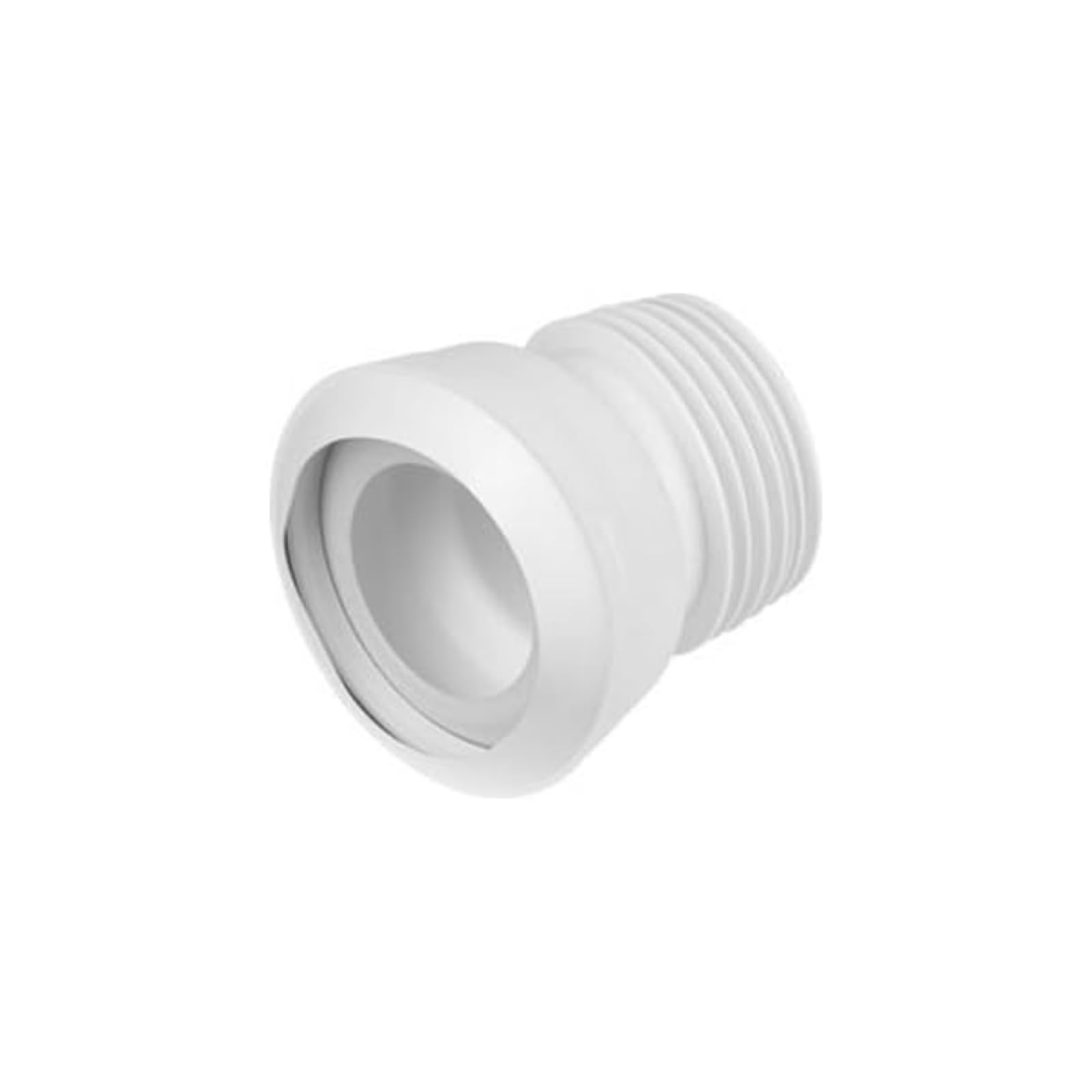McAlpine MAC-4 20 mm Offset MACFIT WC Pan Connector - White