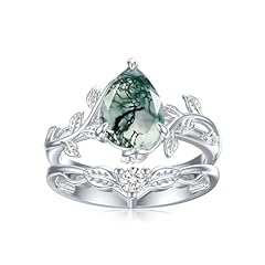 2-pear-white gold plated