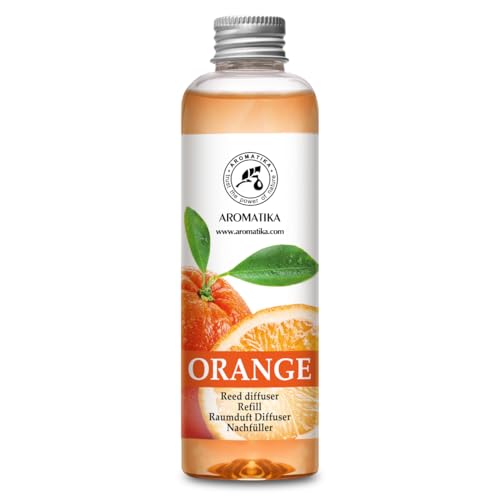 リードディフューザー リフィル オレンジ ・200ml・Reed Diffuser Refill Orange・リード ディフューザー オレンジ - ルーム ディフューザー オレンジ エッセンシャル オイル ・空气清新剂・室内芳香剂・芳香喷雾器・香薰机 ・香棒・ルームフレグランス