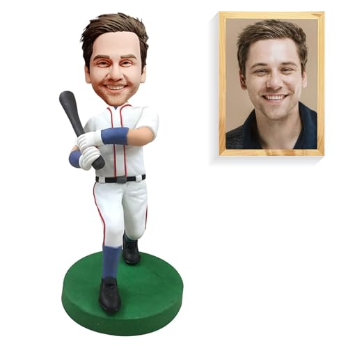 Custom Sports Bobblehead Figurines Made from Polymer Clay -