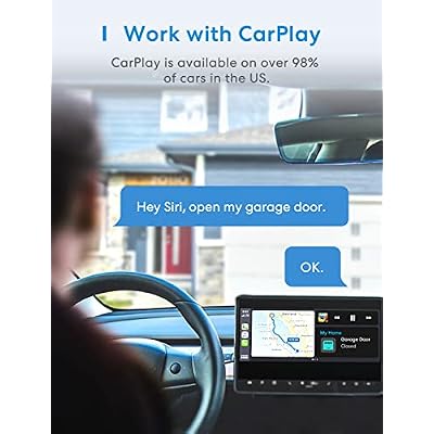 meross Smart Garage Door Opener Remote, Compatible with Apple HomeKit, Amazon Alexa, Google Assistant, CarPlay and SmartThings, Enhanced Compatibility, New Version