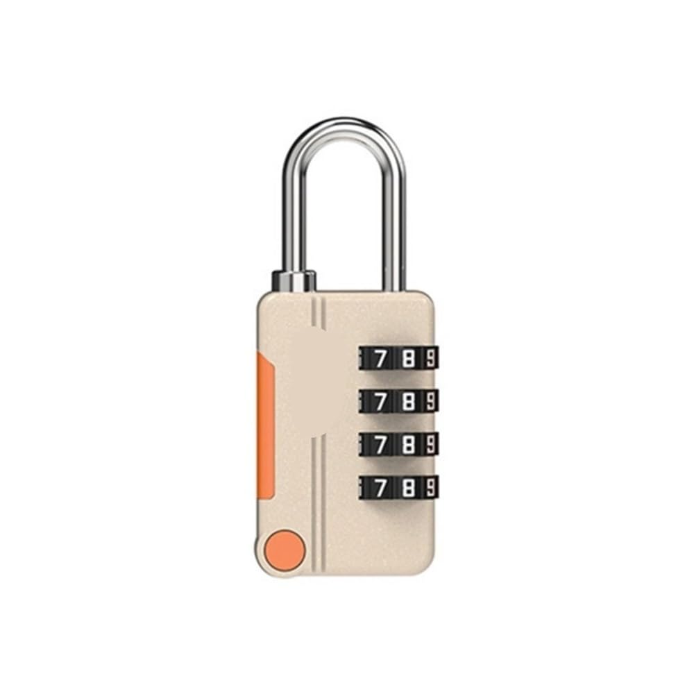 Suitcase Locks, Multipurpose Combination Padlock for Travel Luggage Multicolor(Yellow)