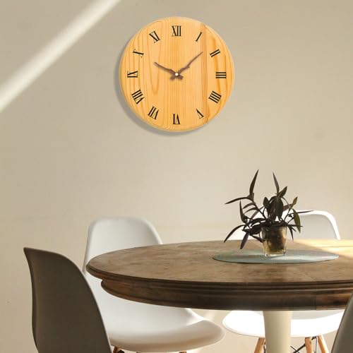 PATIKIL Replacement Clock Hands Kit, 5 Set Wooden Clock Mechanism Movement Wall Clock Hands Parts Replacement for 12 Inch Wall Clock Repair DIY Home Art Decor, G2 by PATIKIL - Image 5