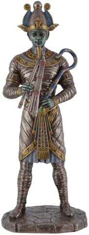 Veronese Figura Osiris Dios egipcio del Inframundo 27 cm Egipto Faraón bronceado