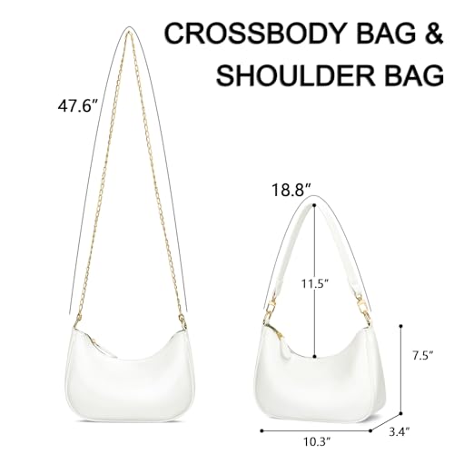 Image of KKXIU Shoulder Bag for Women Cute Hobo Purses and Handbags Retro Clutch Underarm Purse | Cute