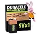 Produktbild Duracell Akku 9V Blockbatterie, wiederaufladbare 9V Batterie, 1 Stück, langanhaltende Power, ideal für Rauchmelder, Feuermelder