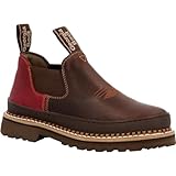 Georgia Boot Crimson Blossom Fashion Romeo, Brown, Size 7(M)