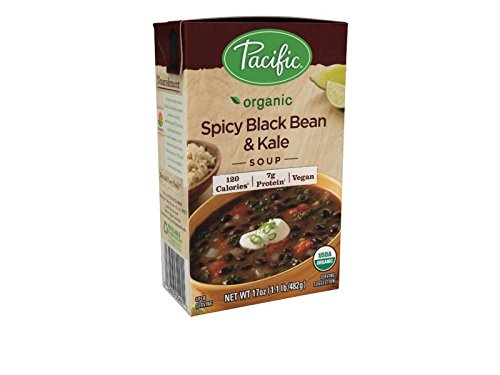 Pacific Foods Organic Soup, Spicy Black Bean And Kale, 17 Ounce #TOP7