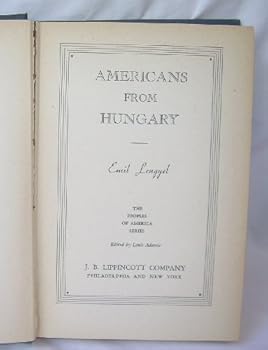 Hardcover Americans From Hungary Book