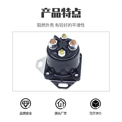 Relé de arranque 24V interruptor magnético automotriz de cuatro esquinas para máquina 4