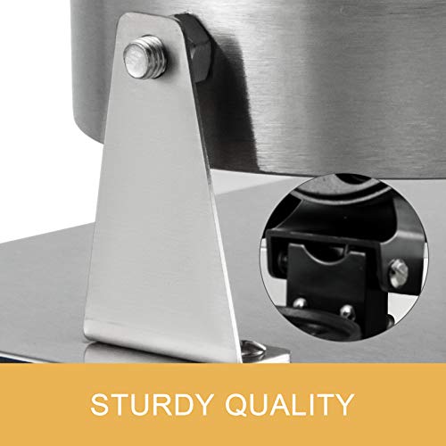 VEVOR Waffeln Maschine 1100W Drehbare Waffeleisen 220V Waffelautomat Waffeleisen für 4 Waffeln – Bild 7