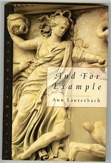 Hardcover And, for Example (Poets, Penguin) Book