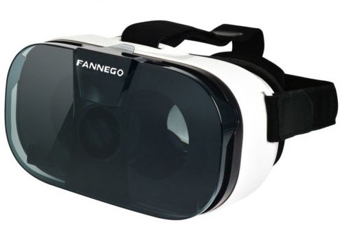 FANNEGO 3D VR Headset Virtual Reality Glasses for 3d Movies And Games Compatiable with IOS/Android 4.0