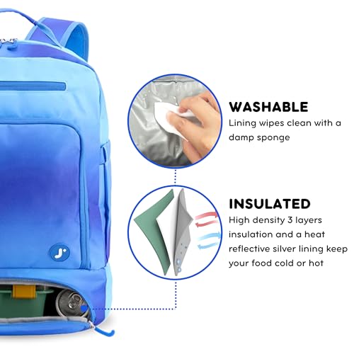 J World 2-in-1 Insulated Lunch