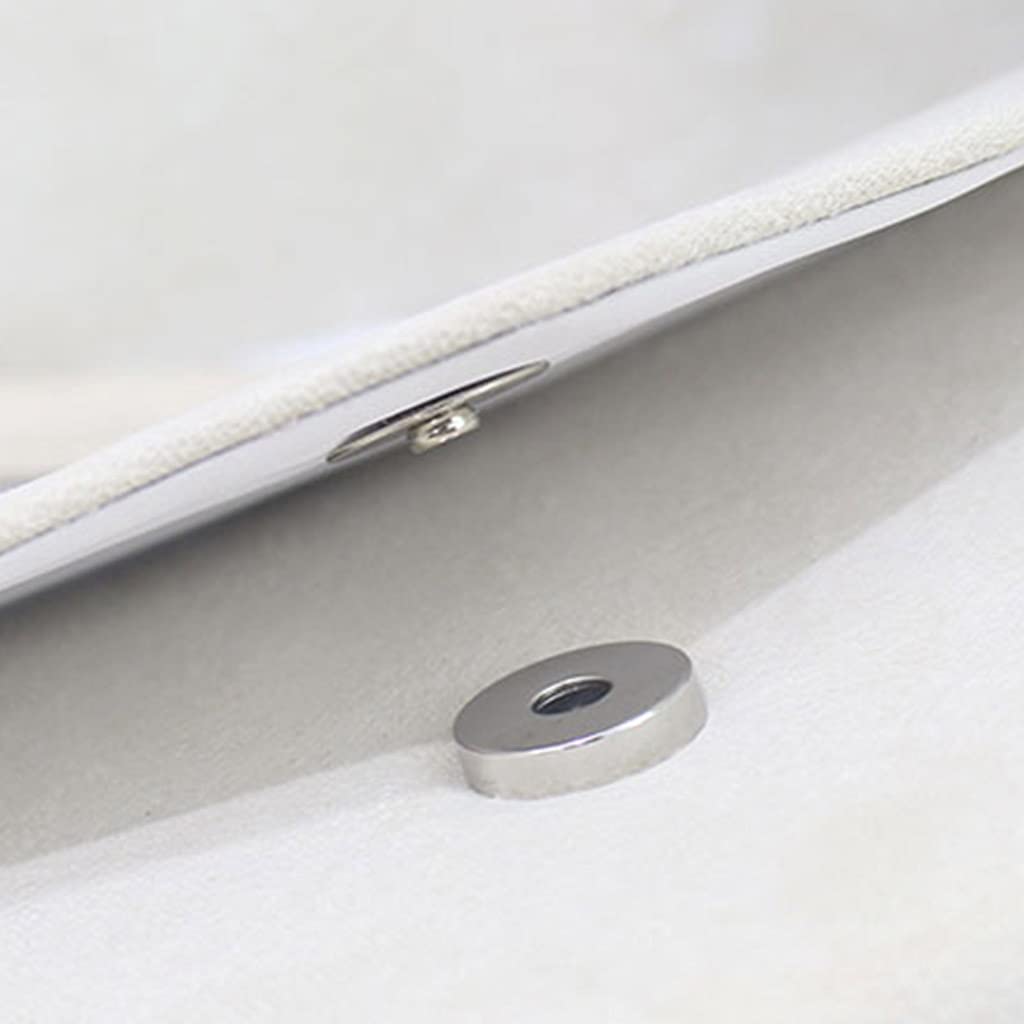 Generic Borsa a tracota for Donne, Borse da Spalla da Donna, Borsetta da Donna Borsetta Frizione da Sposa for Feste da Sposa Porta portaoggetto Caldo Rosa Caldo