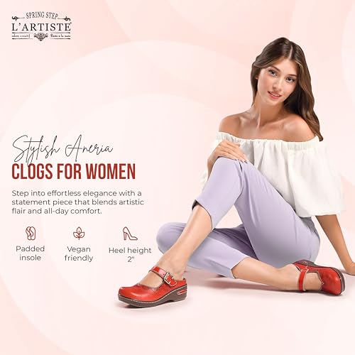 L’Artiste by Spring Step Women's Aneria Mule2