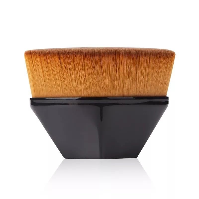 Foundation Makeup Brush Synthetic Professional Face Brush Liquid Powder Foundation Brush for Blending Liquid, Cream or Flawless Powder Cosmetics with Bonus Protective Case