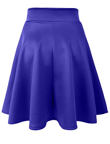 J. LOVNY Women's Stretch A-Line Skater Flared Skirt Made in USA2