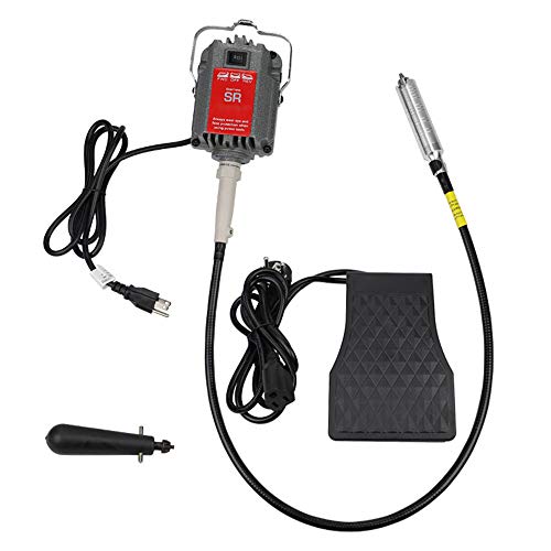 Image of YUEWO SR 220V /110V Mill Motor with Flexible Shaft Grinder Polishing Motor Jewelry Tool Equipment for Engraving Polishing Drilling Cutting