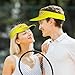 Custom Visor Add Your Design for Men Women Comfortable Personalized Visor Sun Cap Fashionable Customized Visors with You Text Logo Style1 Yellow