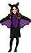 Produktbild FIESTAS GUIRCA | Little Bat Girl Kostüm für Kinder (5-6 Jahre) - Kleid, Kapuze und Flügel für Mädchen - Fledermaus- und Tierkostüme für Halloween, Karneval und Kostümpartys - Schwarz und Lila