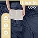 Color Remedy Queen 4-Piece Bed Sheet Set – Soft, Lightweight, Wrinkle-Resistant Fabric – Durable, Breathable, Easy Care Sheets with Deep Pockets – Navy
