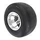 aqxreight 10x4.50-5 Vorderräder Reifen mit Rand 4PR Tubeless Verstärkter Traktionspunktionsnachweis für Drift-Trike Go Kart ATV UTV Golfwagen-Mäher Geeignet