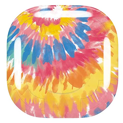 Skinit Decal Audio Skin Compatible with Samsung Galaxy Buds Pro Originally Designed Rainbow Tie Dye Design