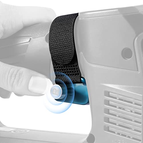 Lenink Griffhalterung Schalter Halterung Fixierung Schalterhalter Aufsatz kompatibel mit Makita DMP180Z AKKU-Kompressor (fixieren Sie den Knopf beim aufpumpen) Cover