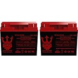 Ryobi刈り機bmm2400 12 V 18 Ah SLA交換用芝刈り機バッテリー – 2パック