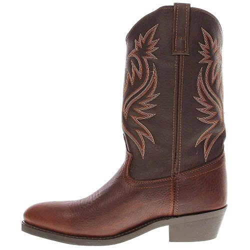 Image of Laredo Mens Mccomb Round Toe Pull On Casual Boots Mid Calf - Black