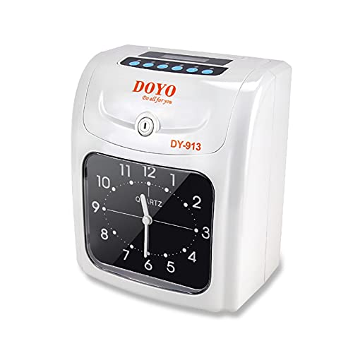Pointeuse horaire avec batterie intégrée et horloge électronique automatique