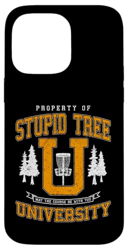 Stupid Tree Disc �S���t ��w ���B���e�[�W �J���b�W �o�[�V�e�B �X�}�z�P�[�X iPhone 14 Pro Max �p