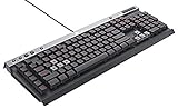 Corsair Raptor K40 - Teclado gaming (iluminación LED, USB), color negro - QWERTY Español (CH-9000051-ES)