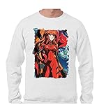 MERCHANDMANIA Sudadera A3 NEONGENESIS Evangelion Asuka Sweatshirt